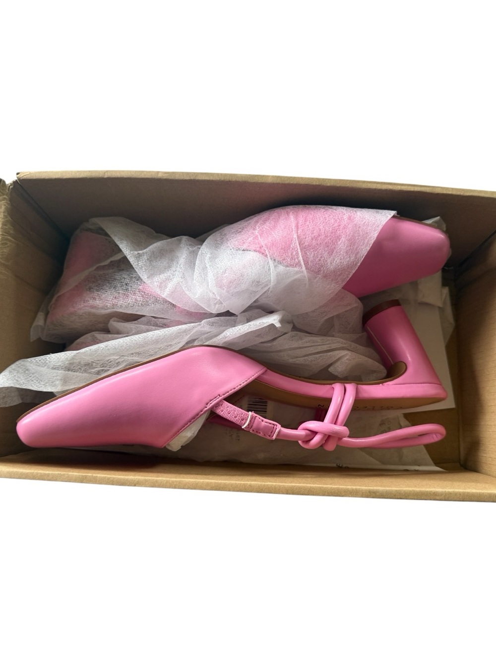 Journee Margeene Pink Slingback Heels 8.5